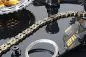 Preview: Kurbel Kit 1 x 12 fach Gruppe - Kassette, Schalthebel, Schaltwerk, Kette gold. Preview: Kurbel Kit 1 x 12 fach Gruppe - Kassette, Schalthebel, Schaltwerk, Kette gold.