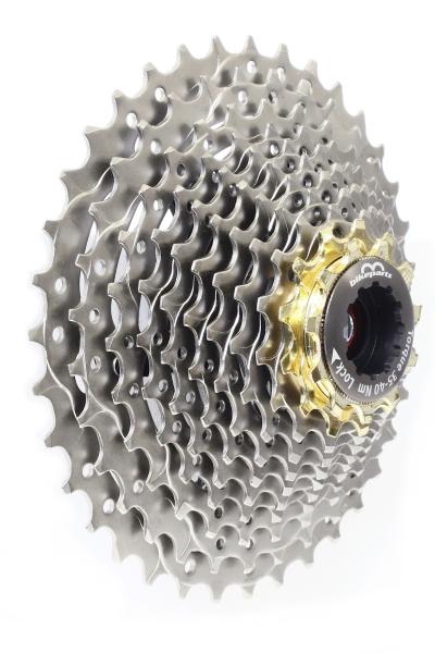 11-36 Kassette 11-fach passend für SHIMANO DURA-ACE / silber-gold 367g
