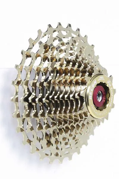 11-32 Cassette 12 Speed gold - Sprocket for Campagnolo Super Record (EPS), Chorus 213g.