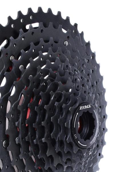 11-46 Kassette 11-fach passend für SHIMANO CUES / schwarz-rot 510g