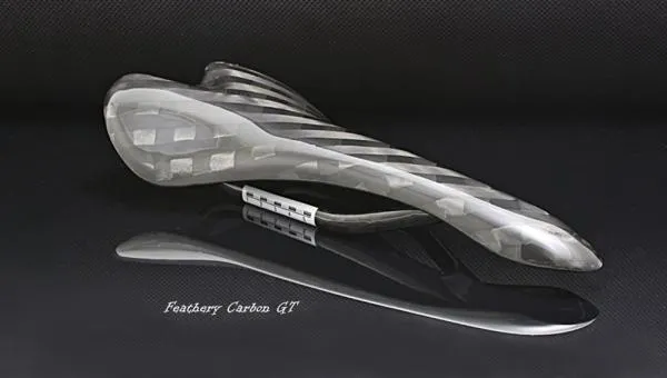 Feathery Carbon Saddle GT - 12K Design.