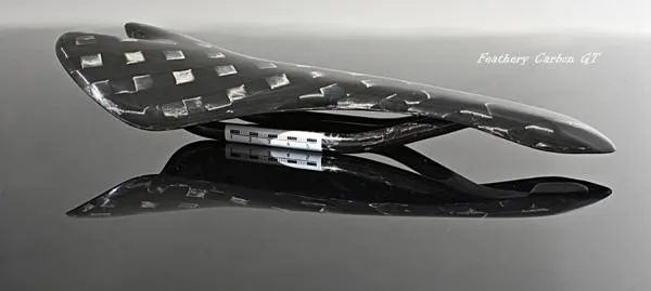 Feathery Carbon Saddle GT - 12K Design.