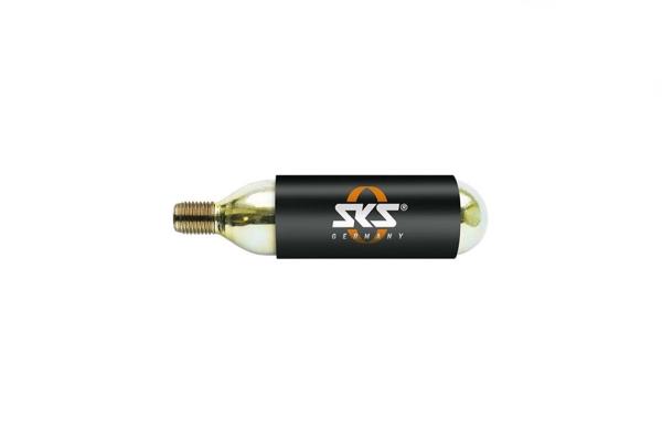 SKS Co2カートリッジ エアバスター・エアポンプ16g用スレッド付。