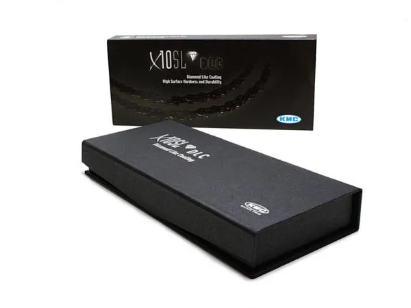 X10SL DLC Kette KMC schwarz Ltd. Edition für Campa, SHIMANO.