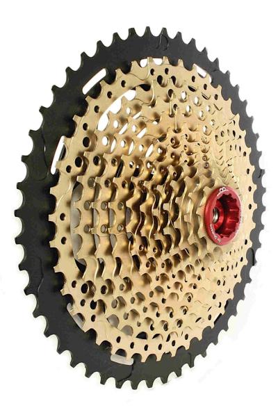 10-50 Cassette de 12 velocidades para SHIMANO XTR / oro 555g. - Kopie
