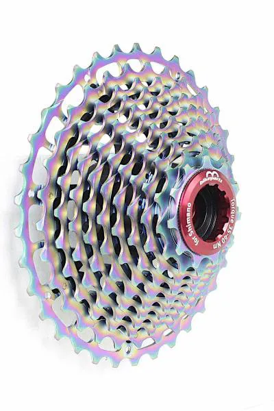 11-32 Pinion 12 Speed - Cassette, Sprocket for SHIMANO DURA-ACE rainbow 225 gr.