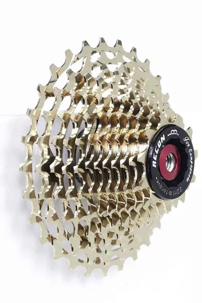 11-32 Cassette 12 Speed gold - Sprocket for Campagnolo Super Record (EPS), Chorus 213g.