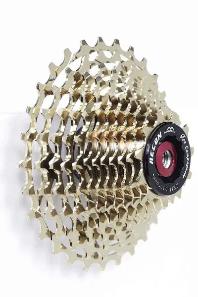 11-29 Kassette 12-fach gold - Ritzel für Campagnolo Super Record (EPS), Chorus 178g. 11-29 Kassette 12-fach gold - Ritzel für Campagnolo Super Record (EPS), Chorus 178g.