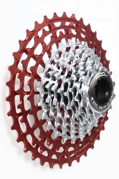 Cassetta 11-36 a 12 velocità per SHIMANO DURA-ACE/ ULTEGRA/ 105/ Di2 rosso 158g