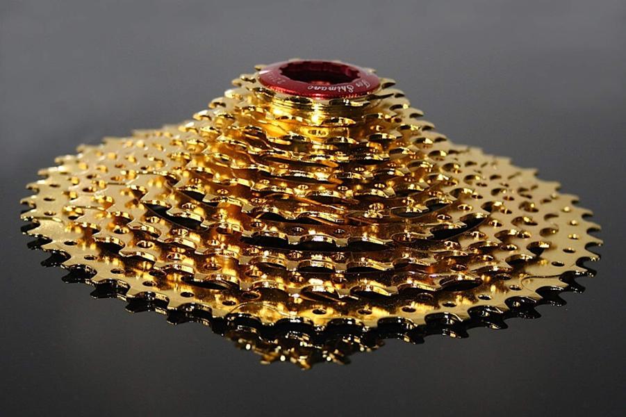 11-42 Cassette 10-speed suitable for SHIMANO SLX / gold 525g
