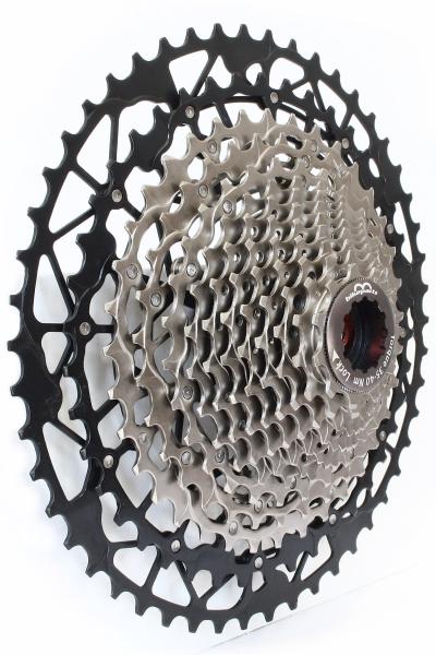 11-46、48、50、52T 12速カセットスプロケット（ブラック）、対応機種 ROTOR UNO ELECTRONIC MTB Upgrade Kit