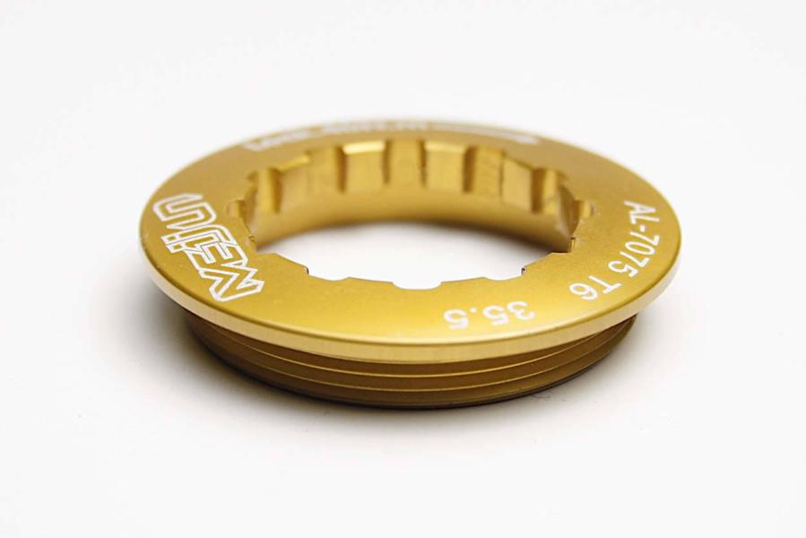 Kassetten Abschlussring gold - Meijun Lock Ring für SRAM.