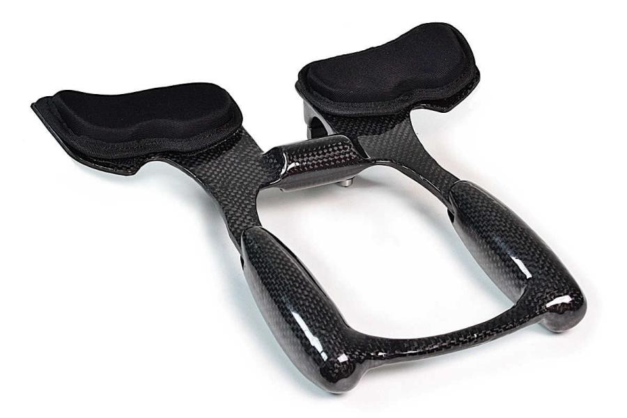 Triathlon AeroBar - Handlebar attachment Feathery Carbon.