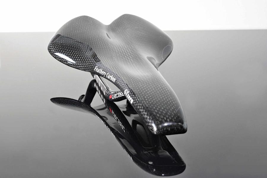 Feathery Carbon Saddle, - GTzero Edition.