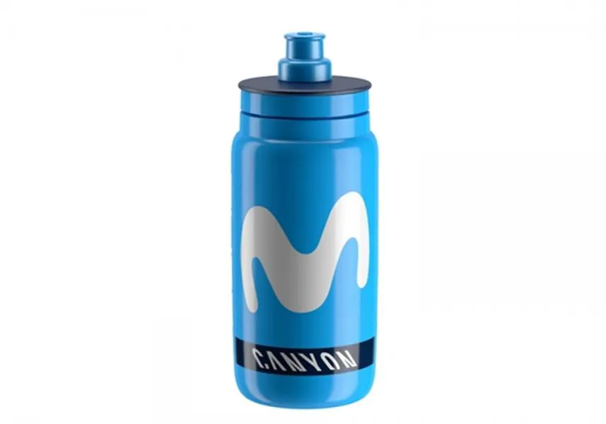 Elite® Fly Movistar 2018 Trinkflasche (0,55l). Elite® Fly Movistar 2018 Trinkflasche (0,55l).
