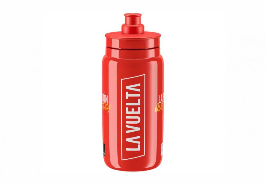 Elite® Fly Vuelta 2020 Trinkflasche (0,55l) rot. Elite® Fly Vuelta 2020 Trinkflasche (0,55l) rot.