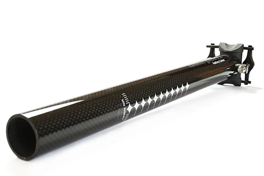 Feathery Carbon Seatpost - U8 31.6 mm with titan screws 170g.