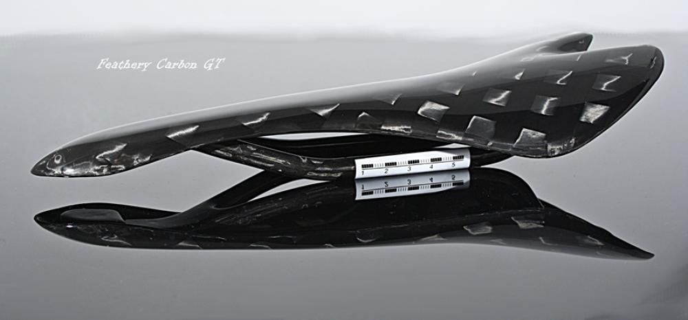 Feathery Carbon Saddle GT - 12K Design.