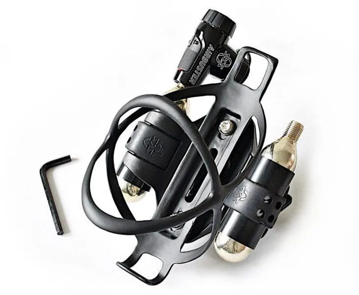Water bottle cage holder saddle - FC251Sportly with mini pump removable. Water bottle cage holder saddle - FC251Sportly with mini pump removable.