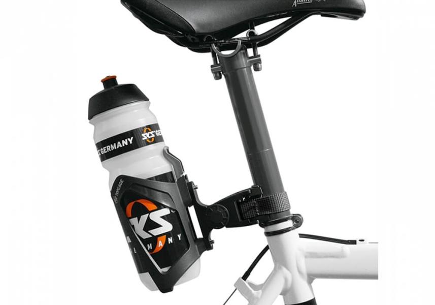Fahrrad Flaschenhalter Sattel Kit - Getränkehalter Adapter abnehmbar. :  : Sport & Freizeit