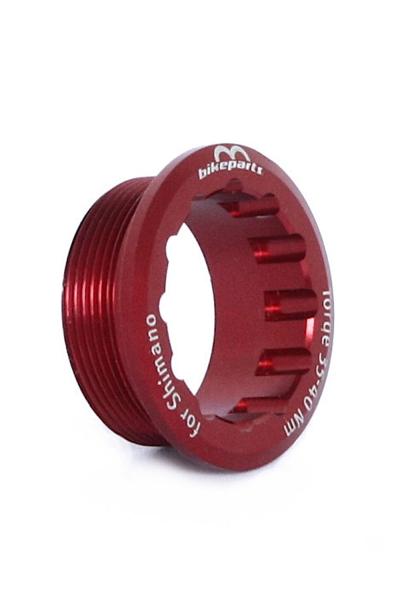 カセットエンドリング赤 - SHIMANO MICRO SPLINE 12S 用ロックリング。