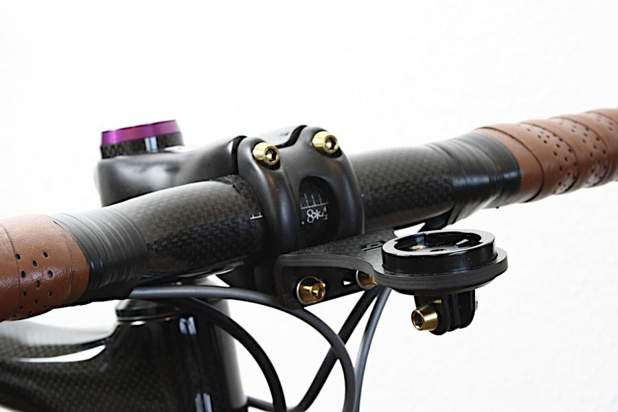 Manillar, velocímetro - Soporte para cámara compatible con SIGMA 11.1 EVO