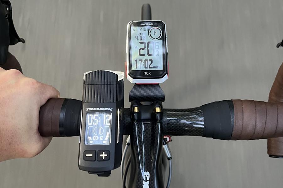Manillar, velocímetro - Soporte para cámara compatible con SIGMA 11.1 EVO