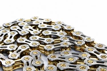 Chain 09/ 10/ 11 Speed gold silver - Bicycle Chain.