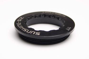 Cassette end ring negro - SunShine SZ Lock Ring para SRAM.