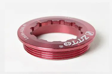 Ztto Cassette Lock Ring red - suitable for SHIMANO, SRAM.