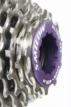 Anello di bloccaggio cassetta viola - Smllow Anello di bloccaggio adatto per SRAM.