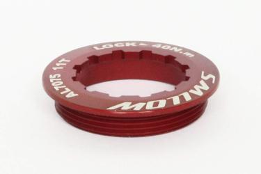 Cassette Lock Ring rojo - Smllow Anillo de bloqueo adecuado para SRAM.