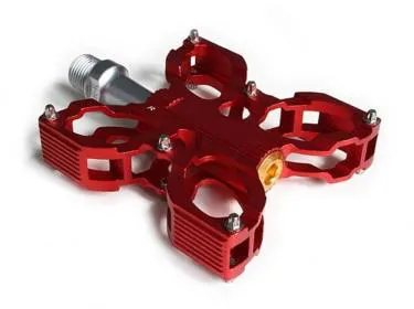 Mountainbike Foot Pedals BMX - MTB Pedal red.