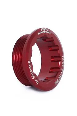 Cassettes Lockring red - Lockring for SHIMANO MICRO SPLINE 12 Speed.