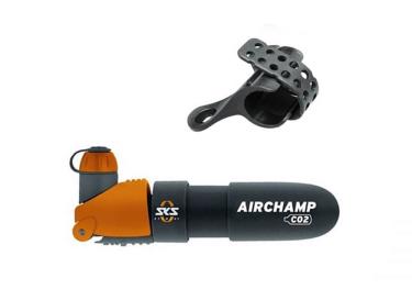 SKS Airbchamp Bicycle Pump - Hand Air Pump with Co2 Cartridge, accessories.