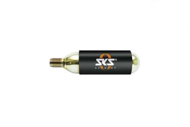 SKS Co2カートリッジ エアバスター・エアポンプ16g用スレッド付。